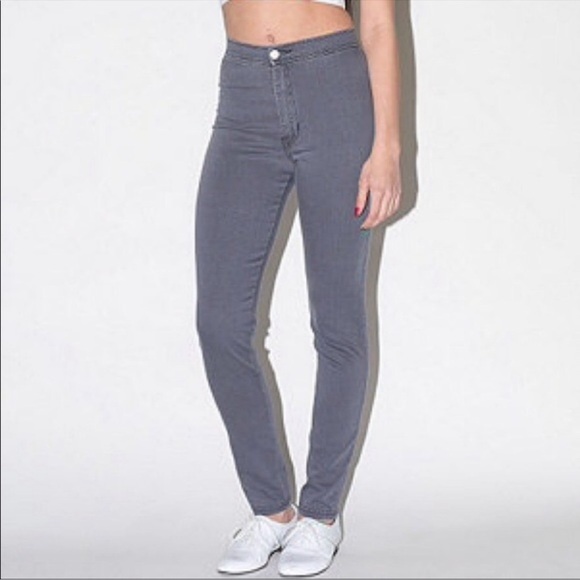 American Apparel The Easy Jean Gray Size Small - Picture 1 of 7